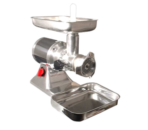 Omcan 11053 9 Inch Electric Meat Grinder #22 Head Aluminum Body Stainless Steel