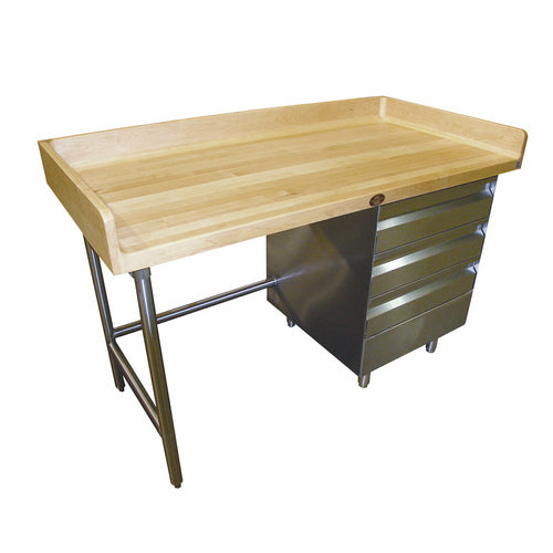 Advance Tabco BGT-307R - Bakers Top Work Table, 84