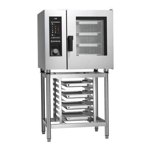 Giorik SNTG061W - SteamBox Evolution Premium Combi Oven, natural gas, boilerless, (6) 13" x 18" half size sheet pans