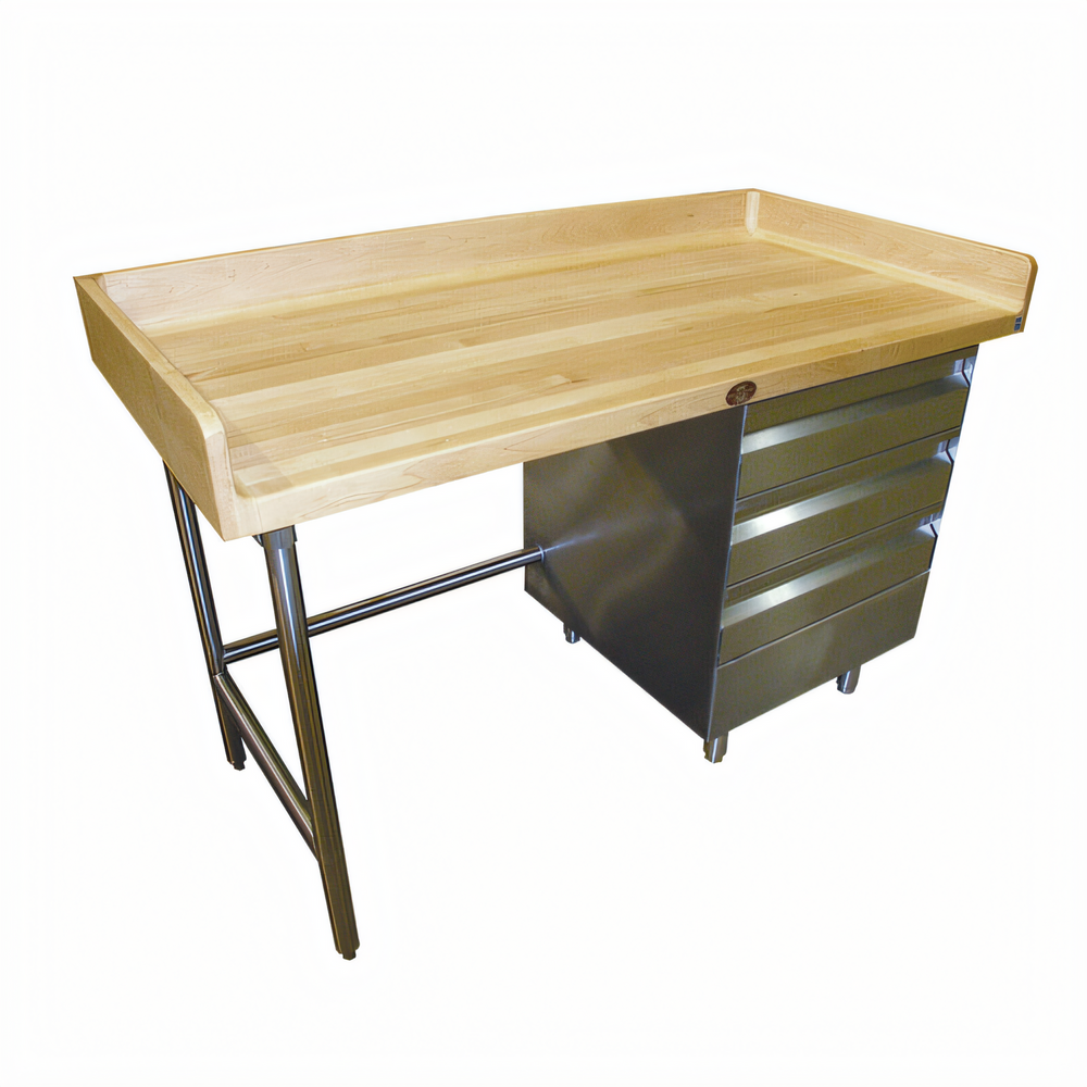 Advance Tabco BGT-367R Stainless Steel Prep Tables