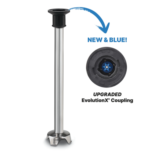 Waring WSB65XST - Heavy-Duty Big Stik® EvolutionX® 18” Immersion Blender Stainless Steel Shaft, includes a 2 1/4"
