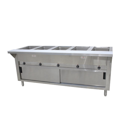 Advance Tabco HF-5E-240-DR - Hot Food Table, electric, 77-3/4