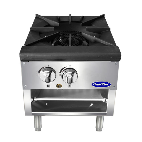 Atosa USA, Inc. ATSP-18-1L - CookRite Low Stock Pot Stove, gas, (1) three-ring cast iron burner, full width removable stainless