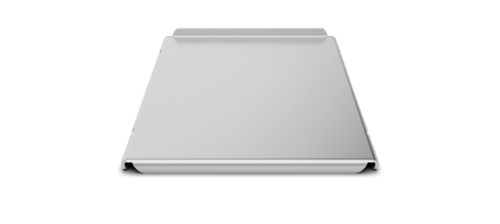 UNOX TG142 - SPEED.Plate FLAT - Flat non-stick aluminium tray. Faster than stainless steel, not dishwasher-safe.