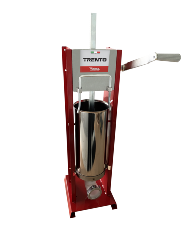 Omcan 48167 - (48167) Trento Sausage Stuffer, manual, 2-speed vertical gear drive, 11 lbs. (5 kg) capacity,