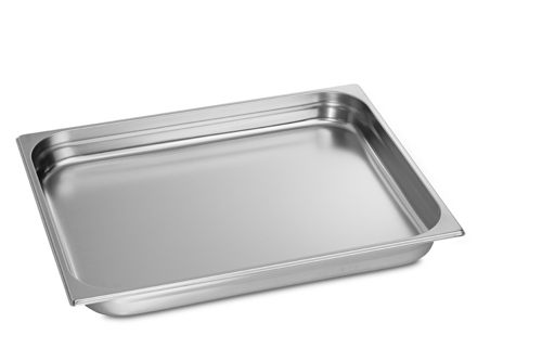 Convotherm 3013021 - GN 2/3 Pans, 2-1/2” (65mm) deep, unperforated, stainless steel