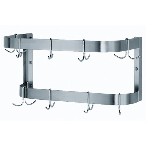 Advance Tabco SW-60-EC-X - Special Value Pot Rack, wall-mounted, double bar design, 60