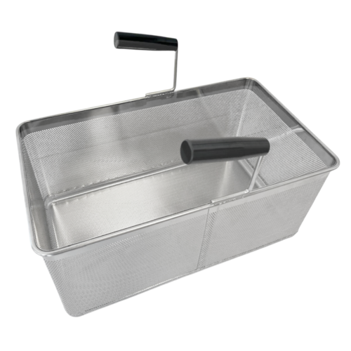 Omcan 49149 (49149) Pasta Cooker Basket Rectangular With Two Handles