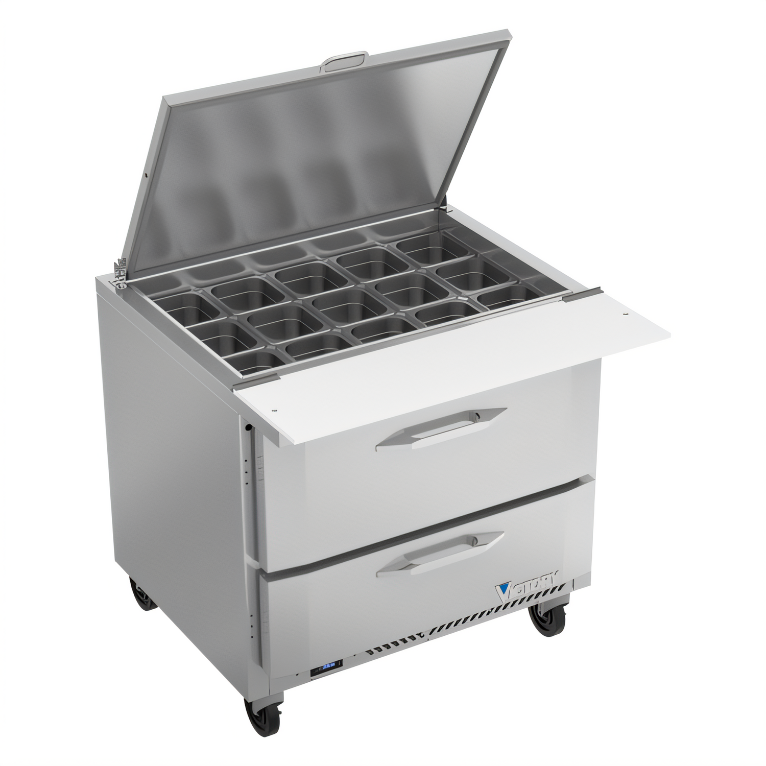 Victory VSPD36HC-15B-2 UltraSpec™ Refrigerated Prep Tables