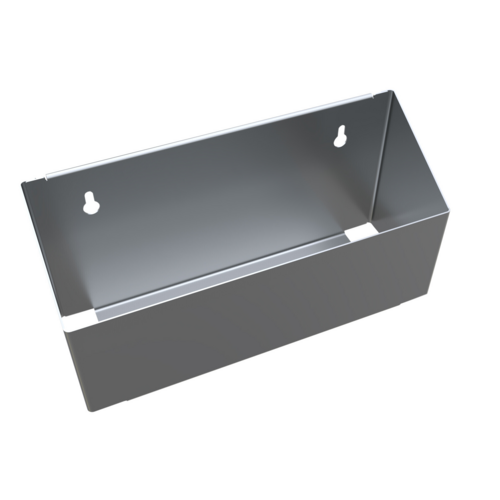 BK Resources BKUBSR-12 - Single Tier Speed Rail, 12", 18 gauge stainless steel, 3-10 days Lead Time
