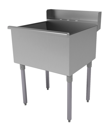 Advance Tabco 4-41-24D - Square Corner Scullery Sink, 1-compartment, 24