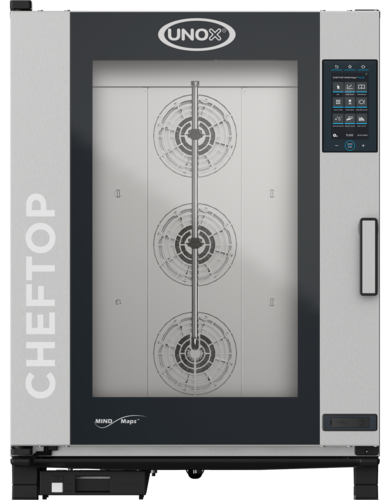 UNOX XAVC-10FS-EPRM - 
ChefTop MIND.Maps™ Plus Combi Oven/Steam Oven is an electric countertop oven that combines heat,