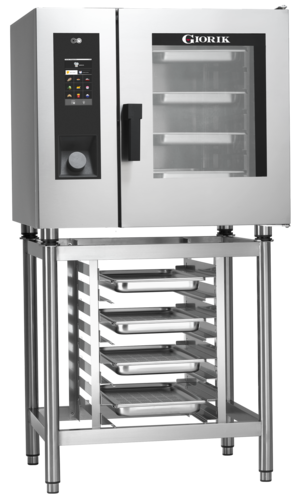 Giorik SERG061W_LP - SteamBox MasteR Standard Combi Oven, LP gas, boilerless, (6) 13" x 18" half size sheet pans or (6)