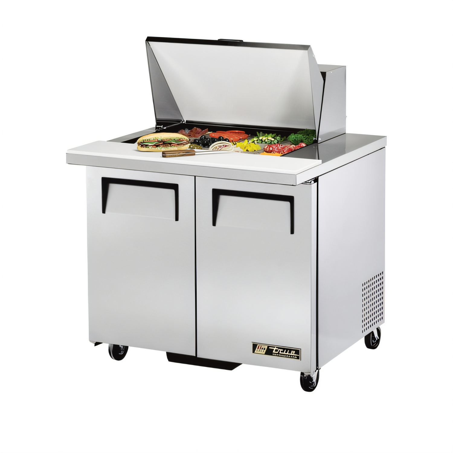 True Mfg. - General Foodservice TSSU-36-15M-B-HC Refrigerated Prep Tables