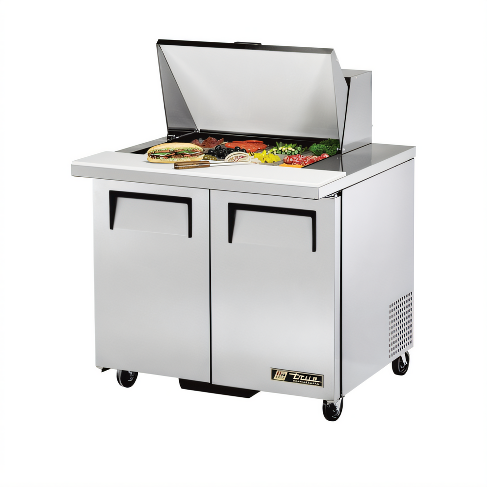 True Mfg. - General Foodservice TSSU-36-15M-B-HC Refrigerated Prep Tables