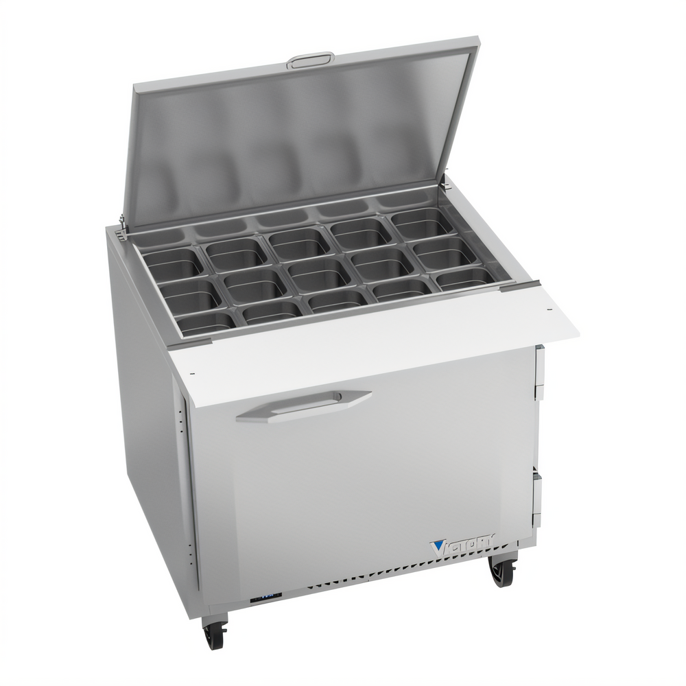 Victory VSP36HC-15B UltraSpec™ Refrigerated Prep Tables
