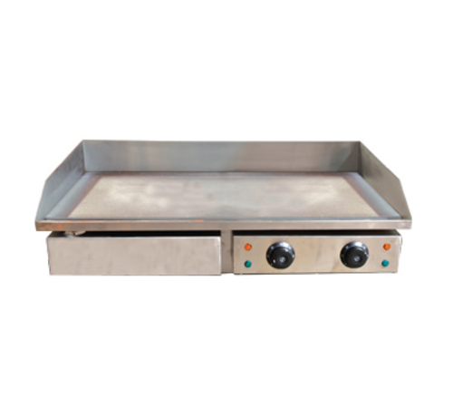 Omcan 34870 28 Inch Electric Griddle with Independent Thermostat Controls