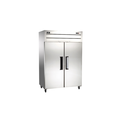 Omcan 50115 (RE-CN-0054-TM) Refrigerator Reach In Two-section ENERGY STAR®
