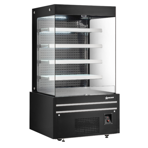 Omcan 48378 48 Inch Grab-and-Go Refrigerated Showcase Open 26.83 cu. ft.