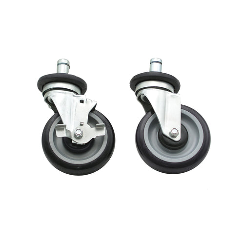 Advance Tabco EC-26-X - Special Value Wire Shelving Stem Casters, (4) 5