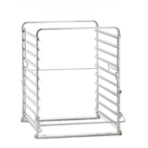 RATIONAL 60.12.011 - Oven Rack, mobile, for use with transport cart and run-in rail 60.62.094, holds 10 pans, for SCC