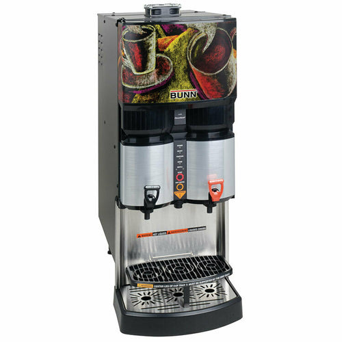 BUNN 34400.0002 - 34400.0002 LCA-2 Liquid Coffee Dispenser, ambient, 2 dispense heads, Scholle 1910LX connector,