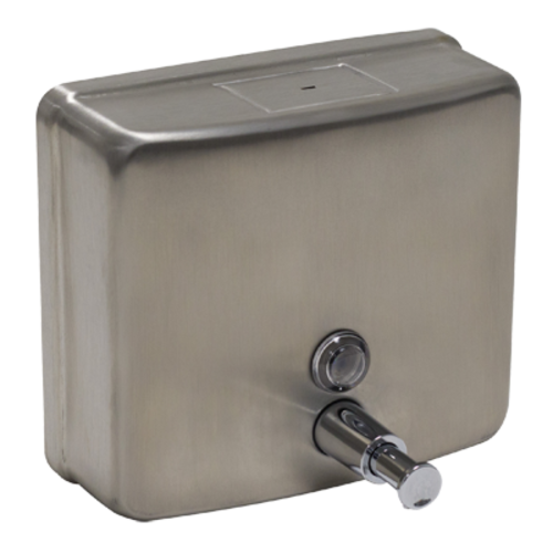 Advance Tabco K-13 - Soap Dispenser, wall mounted, 7"W x 2-3/4"D x 6-1/4"H, 40-1/2 oz. liquid soap reservoir, push