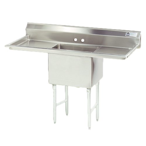 Advance Tabco FS-1-1620-18RL - Fabricated Sink, 1-compartment, 18