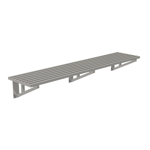 Advance Tabco DT21-4 - Slotted Wall Shelf, 48