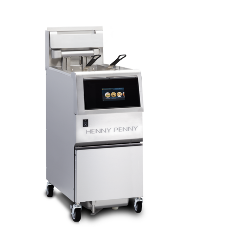 Henny Penny OFG511.0 - OFG-511 Open Fryer, gas, (1) well, 30 lb. capacity per full vat, 7" LCD touchscreen, integrated