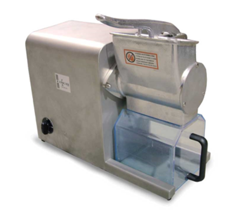 Omcan 19921 10 Inch Electric Grater for Hard Cheese and Bread with Plexiglass Container