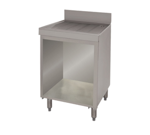 Advance Tabco CRD-30B - Underbar Basics™ Drainboard, open cabinet base, 30