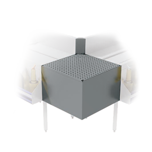 Advance Tabco PRF-20-90OC - Prestige corner filler, outside corner, 90⁰, fits 20