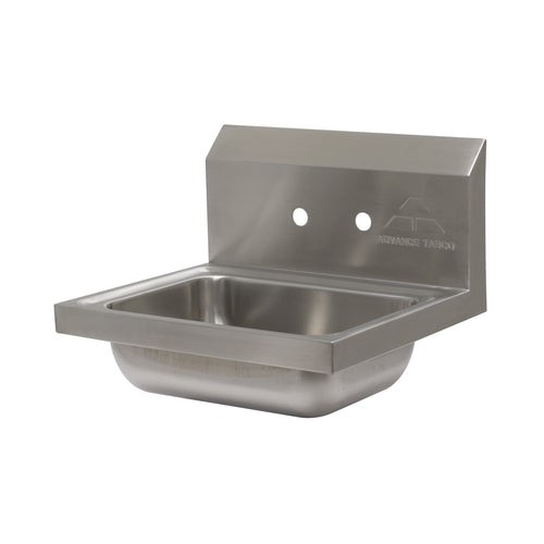 Advance Tabco 7-PS-70 - Hand Sink, wall mounted, 14" wide x 10" front-to-back x 5" deep bowl, 20 gauge 304 stainless steel,