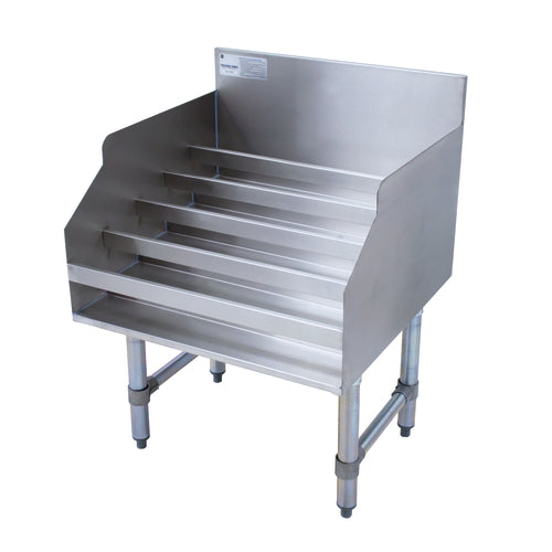 Advance Tabco LD-1818-X - Special Value Liquor Bottle Display Unit, (5) steps, 18