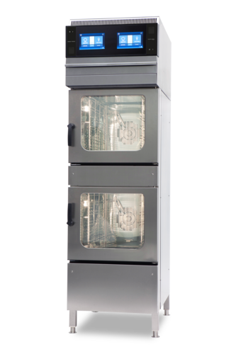 Henny Penny FSD610.610G2 - FlexFusion Space Saver Plus Combi-Steamer Oven - Generation 2, (2) compact units, electric,