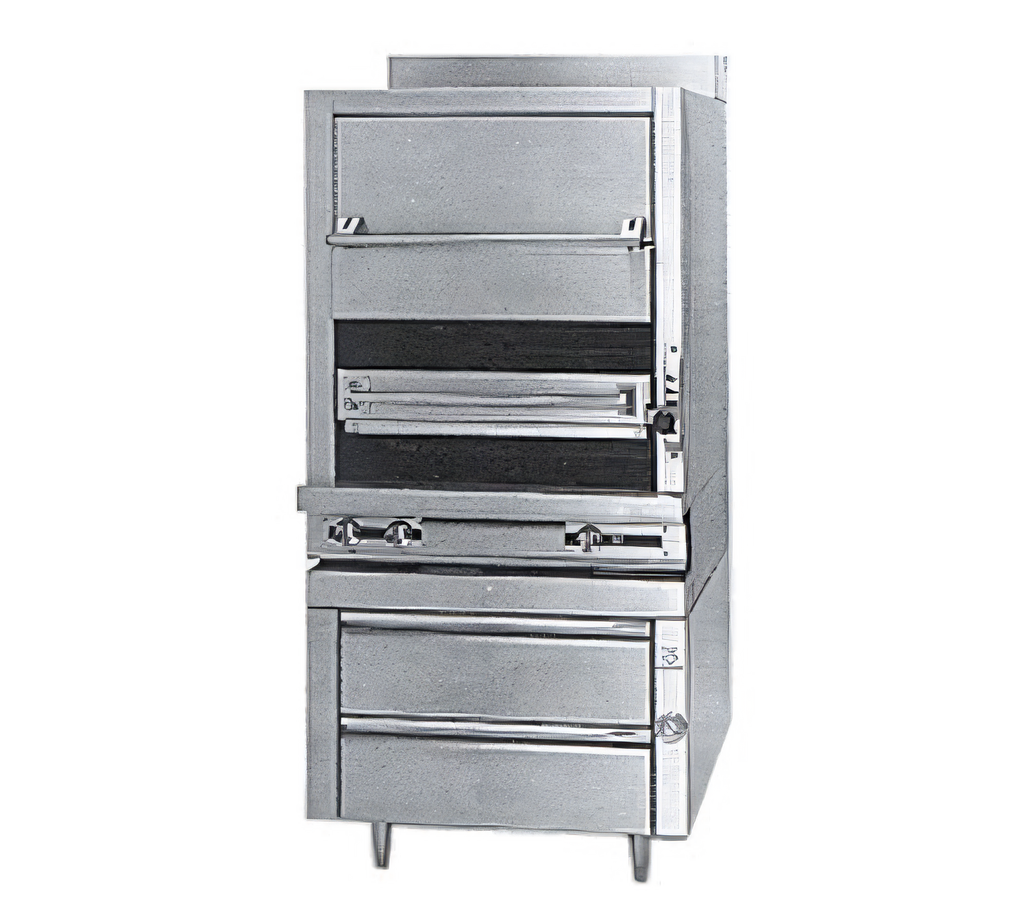Hornos de piso Titan de Jade Range JMHBR-36