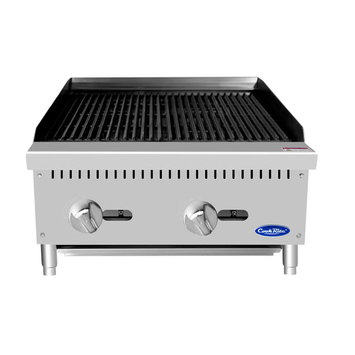 Atosa USA, Inc. ATCB-24 - CookRite Charbroiler, Natural gas, countertop, 24