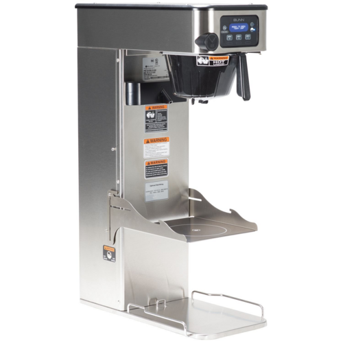 BUNN 52200.0000 - 52200.0000 ITCB-DV Tea/Coffee Brewer with Tray, display label overlay kit, dual voltage adaptable,
