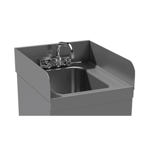 Advance Tabco SU-20RL - Prestige side splash, welded, both ends, for 20