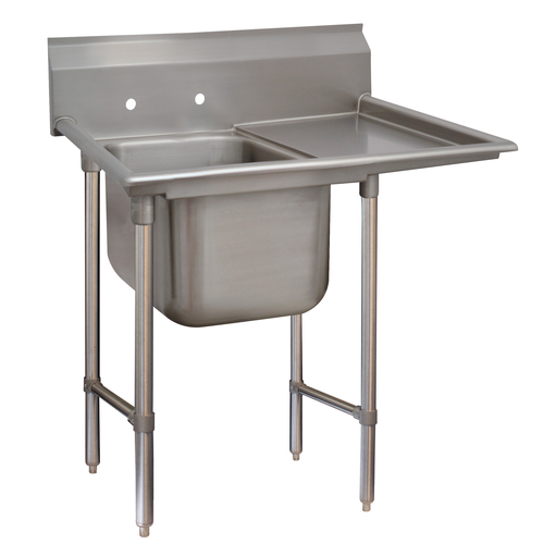 Advance Tabco T9-1-24-18R-X - Special Value Regaline Sink, 1-compartment, with right-hand drainboard, 20