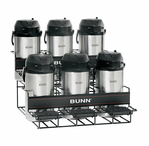 BUNN 35728.0005 - 35728.0005 UNIV-6 APR Universal Airpot Rack, (3) lower & upper racks, displays (6) push-button or