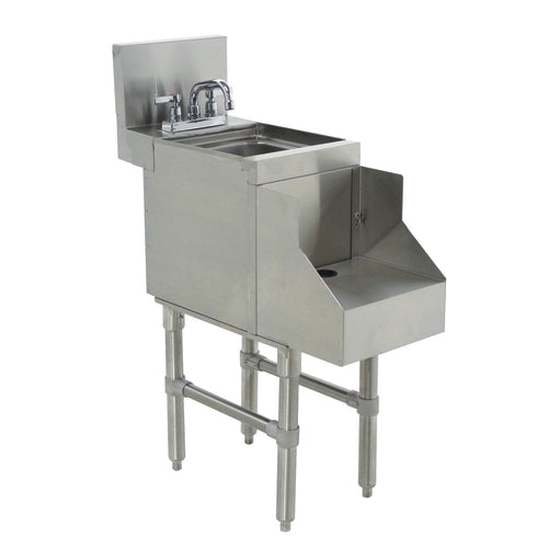 Advance Tabco PRRS-24-18 - Prestige Blender Station with Dump Sink, 18