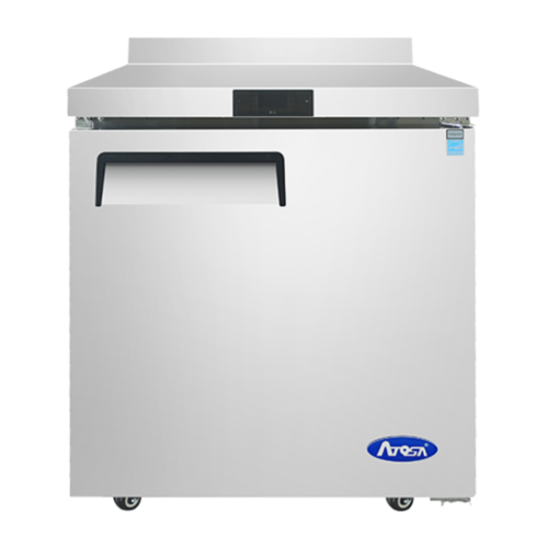 Atosa USA, Inc. MGF8408GR - Atosa Worktop Refrigerator, with backsplash, reach-in, one-section, 27-1/2"W x 30"D x 39-4/5"H,