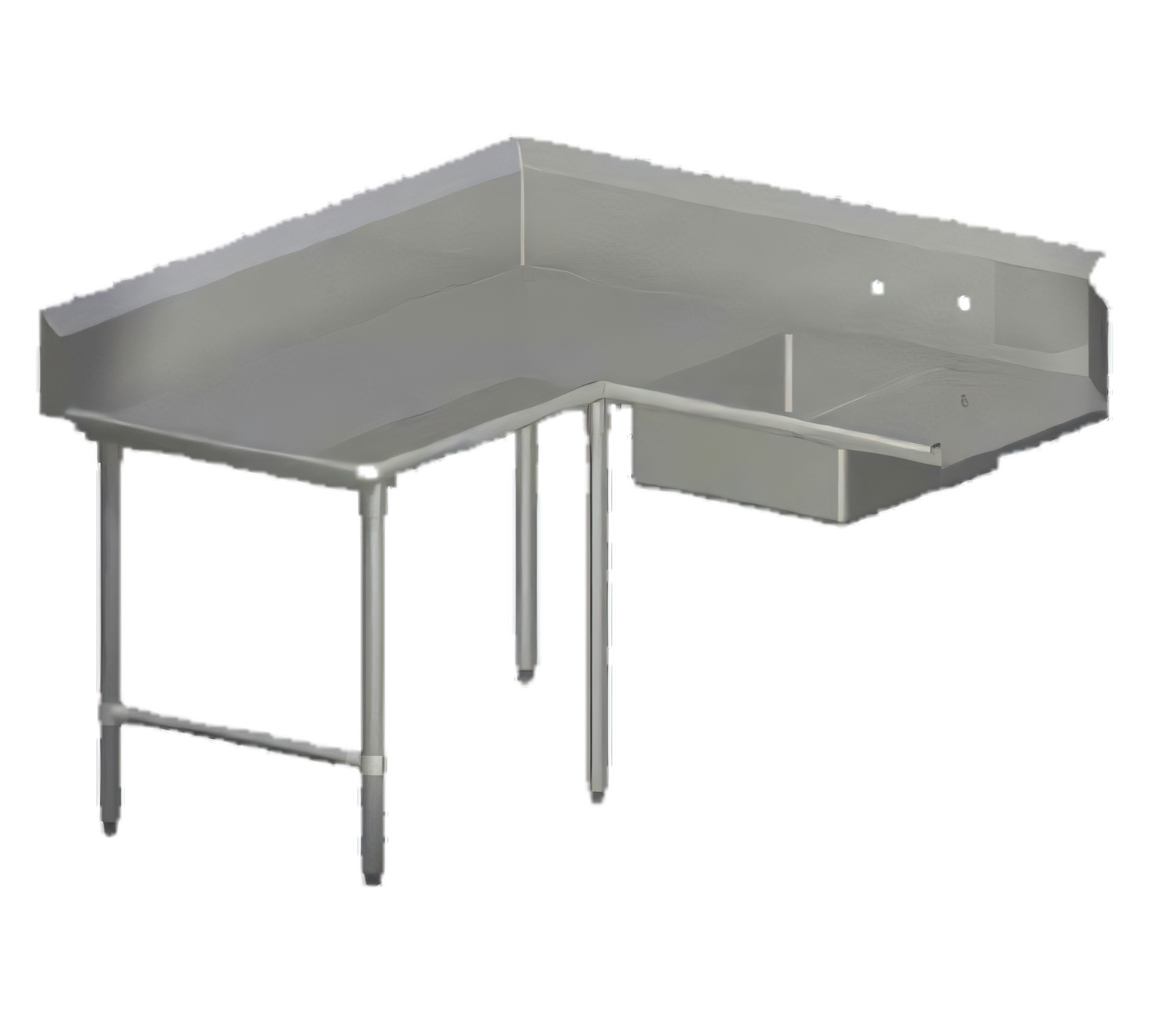 John Boos SDT4-K6096SBK-L Pro-Bowl Compartment Sinks