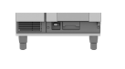 RATIONAL 60.31.668 - Base with feet, for table-top installation on work surfaces with min. 27-1/2 in depth. Height