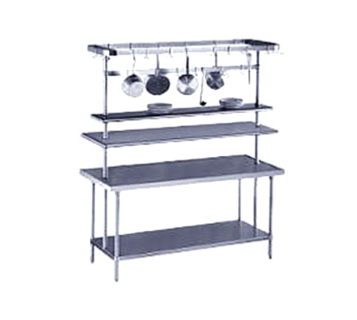 Advance Tabco PT-18-48 - Overshelf, table mounted, single, 48