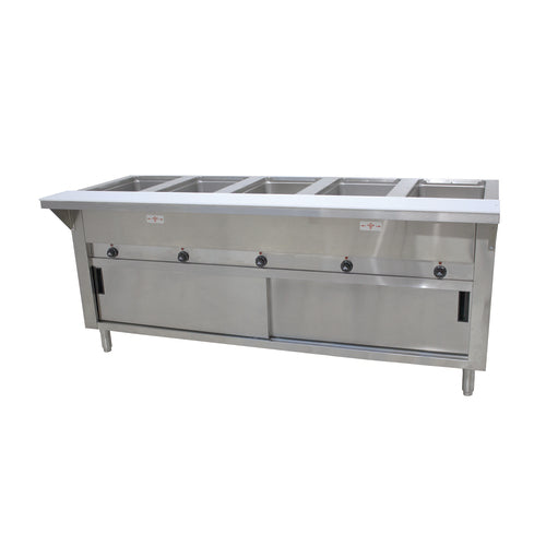 Advance Tabco SW-5E-240-DR - Hot Food Table, electric, 77-3/4