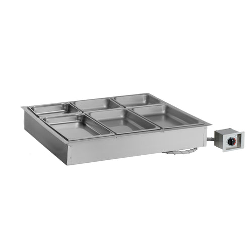 Alto-Shaam 300-HWI/D643 - Halo Heat® Hot Food Well Unit, Drop-In, Electric, (3) 12