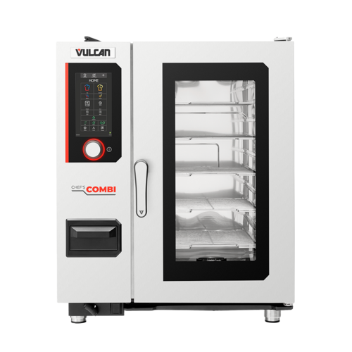 Vulcan CHEF-101G - Chef'sCombi 101G, Gas 10-level half-size(GN 1/1) capacity (10) 13"x18" half-size sheet or (10) 12"